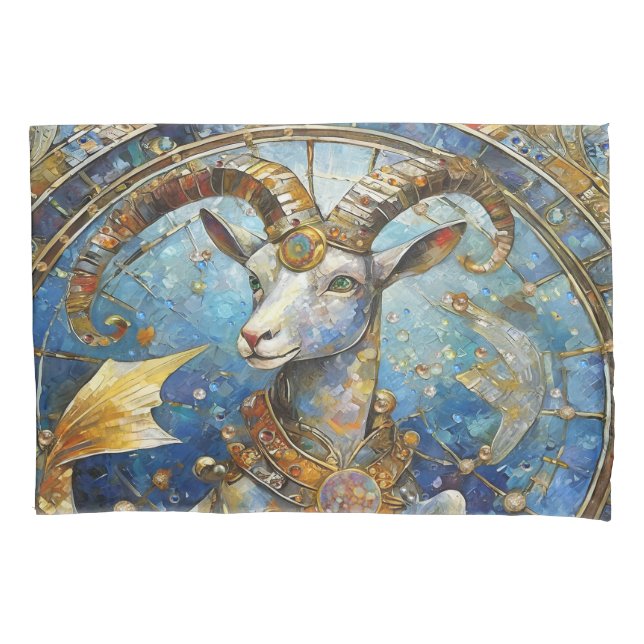 Zodiac - Korn der Meerziege Kissenbezug (Vorderseite)