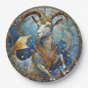 Zodiac - Korn der Meerziege Pappteller
