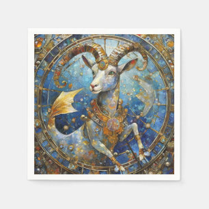 Zodiac - Korn der Meerziege Serviette