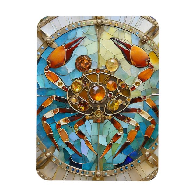 Zodiac - Krebs Die Krebserkrankung Magnet (Vertikal)