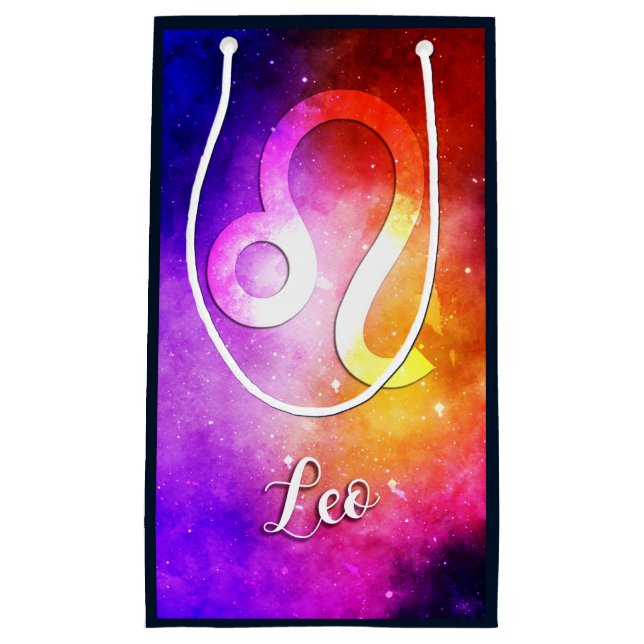 Zodiac : Leo Candy Space Kleine Geschenktüte (Vorderseite)