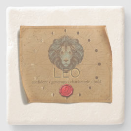 Zodiac - Leo - Coaster Steinuntersetzer