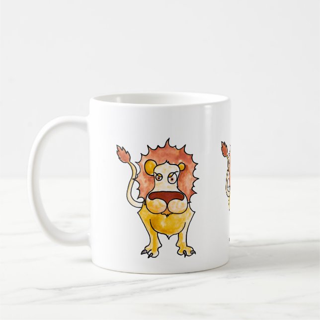 Zodiac Leo Kaffeetasse (Links)