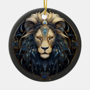 Zodiac Leo Personalisierte Astrologie Ornament