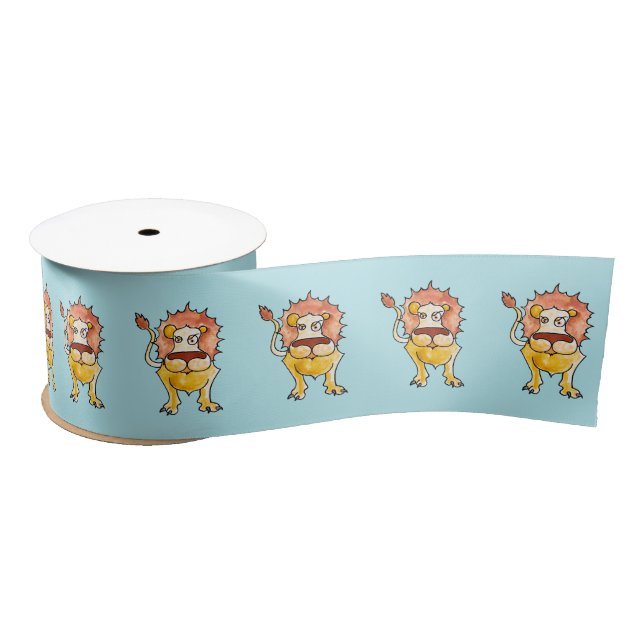 Zodiac Leo Satinband (Spule)