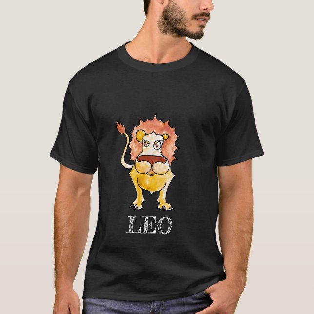 Zodiac Leo T-Shirt (Vorderseite)