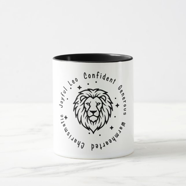 Zodiac Leo Tasse (Zentrum)