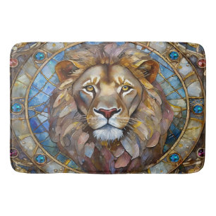 Zodiac - Leo the Lion Badematte