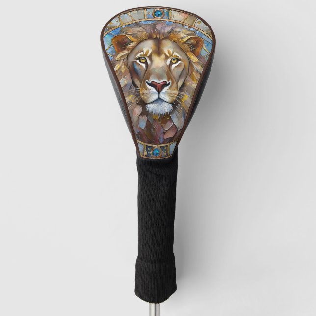 Zodiac - Leo the Lion Golf Headcover (Vorderseite)
