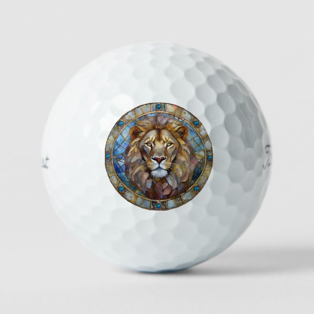 Zodiac - Leo the Lion Golfball (Vorderseite)