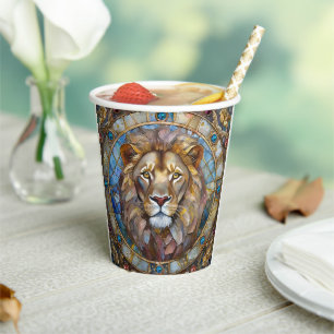 Zodiac - Leo the Lion Pappbecher