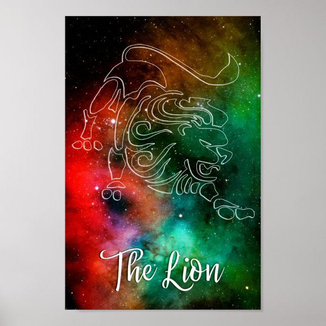 Zodiac : Leo 'The Lion' Poster (Vorne)