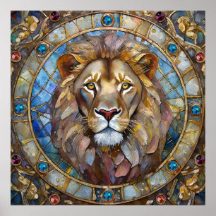 Zodiac - Leo the Lion Poster