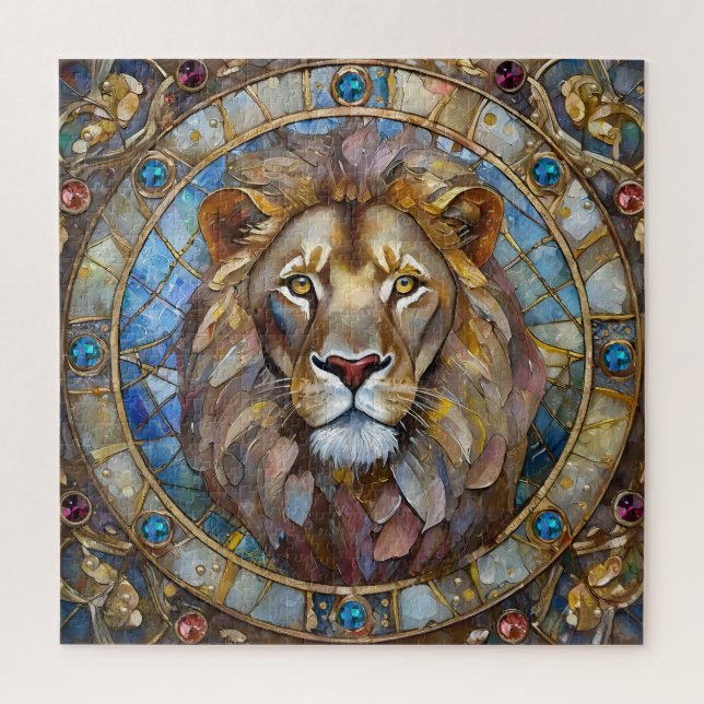 Zodiac - Leo the Lion Puzzle (Vertikal)