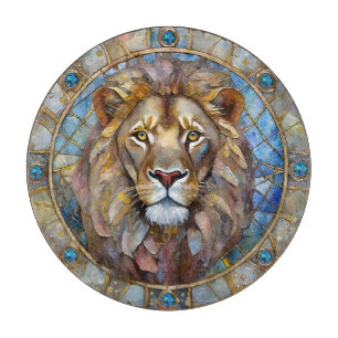 Zodiac - Leo the Lion Schneidebrett