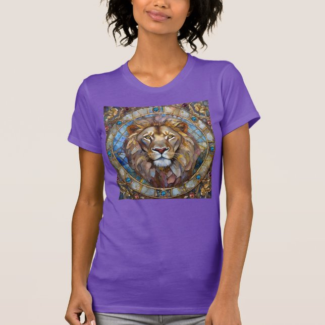Zodiac - Leo the Lion T-Shirt (Vorderseite)