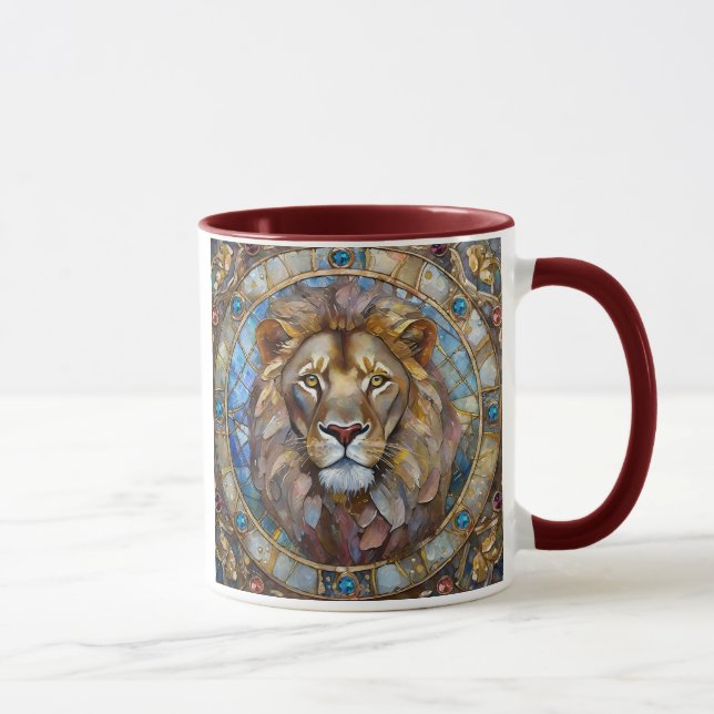 Zodiac - Leo the Lion Tasse (Rechts)