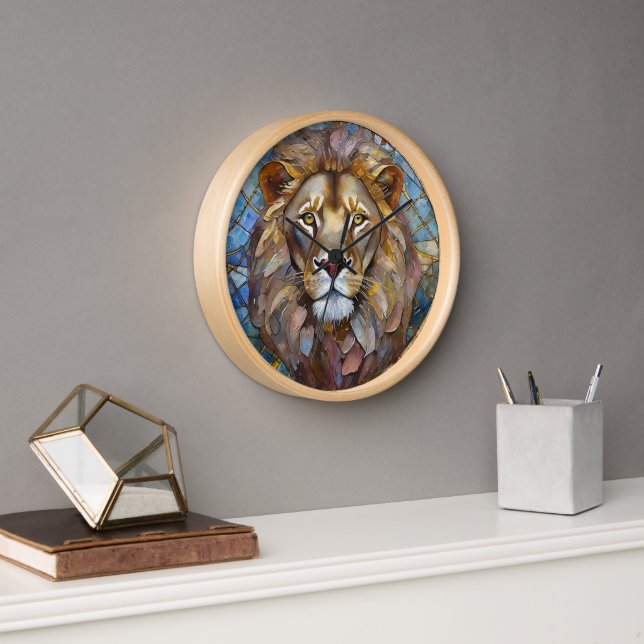 Zodiac - Leo the Lion Uhr (Büro)