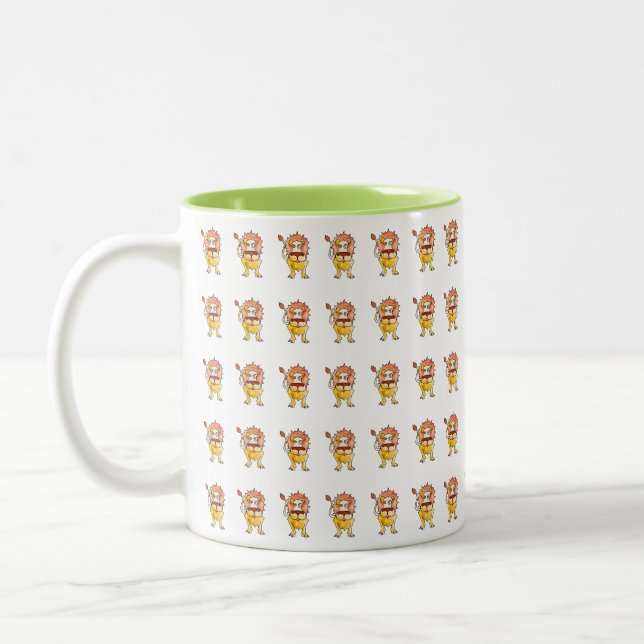 Zodiac Leo Zweifarbige Tasse (Links)
