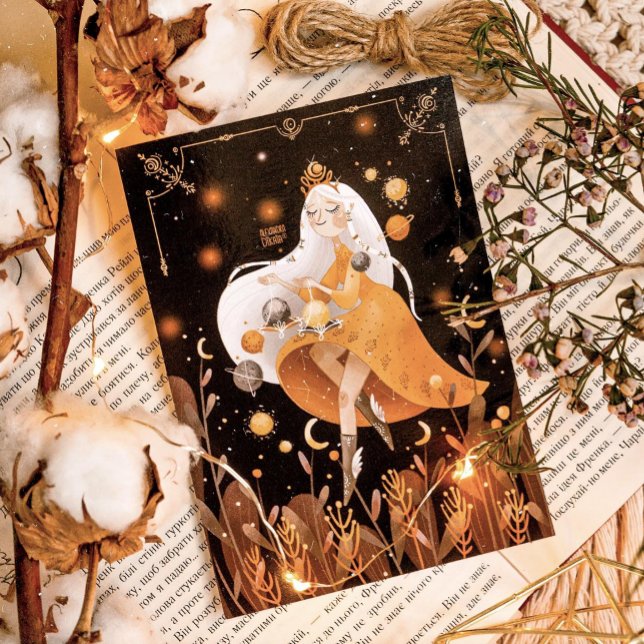 Zodiac Libra von Alexandra Dikaia Poster (Allow your inner Libras to search. Allow them to search for their own balance)