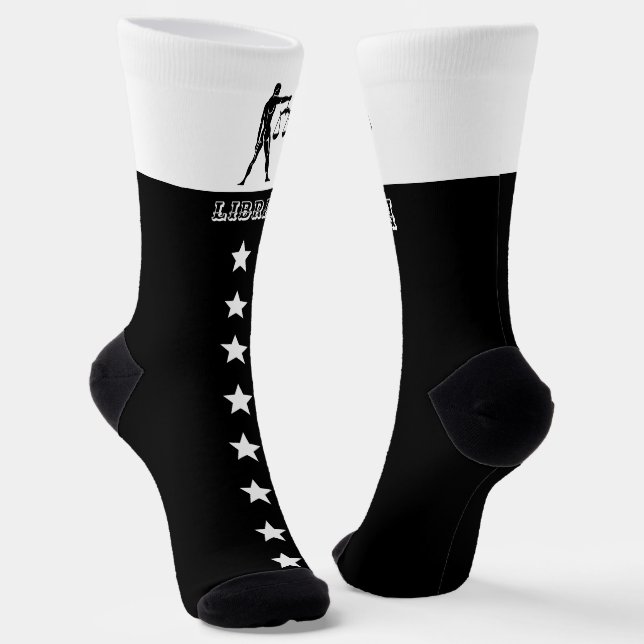 Zodiac Libra-Zeichen Socken (Gewinkelt)