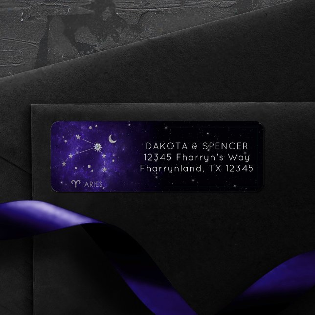 Zodiac Lila Aries | Kosmisches Astrologie Horoskop (Von Creator hochgeladen)