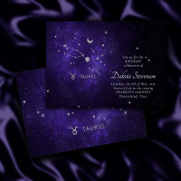 Zodiac Lila Taurus | Kosmisches Astrologie Horosko