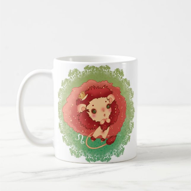 Zodiac-Löwe Tasse (Links)