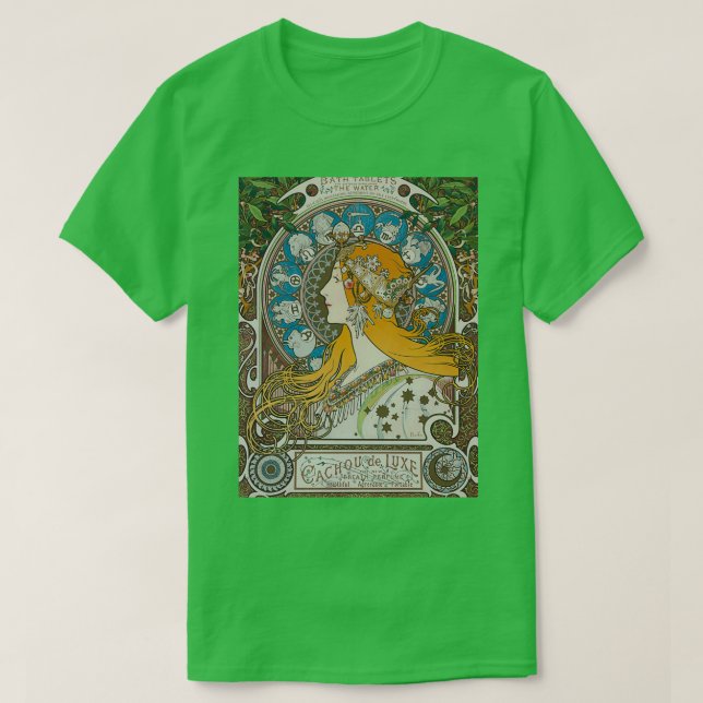 Zodiac Mucha 1896 T-Shirt (Design vorne)
