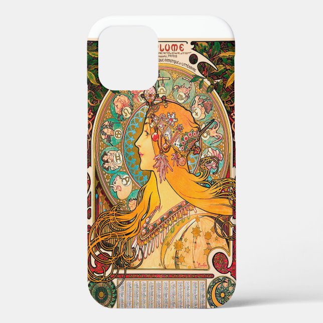 Zodiac, Mucha Case-Mate iPhone Hülle (Rückseite)