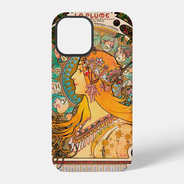 Zodiac, Mucha iPhone Hülle (Rückseite)