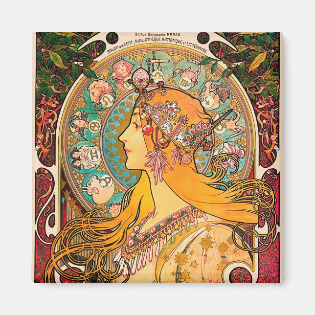 Zodiac, Mucha Magnet (Vorne)