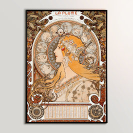 Zodiac: Muchas Ikonisches Jugendstil-Meisterwerk Poster