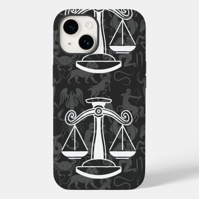 Zodiac Pattern Z02 - Libra.b Case-Mate iPhone Hülle (Rückseite)