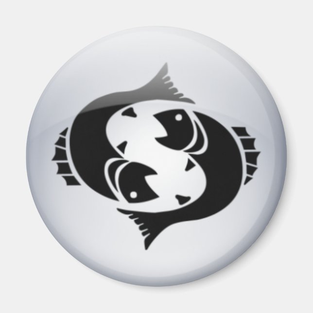 Zodiac Pisces Magnet (Vorne)