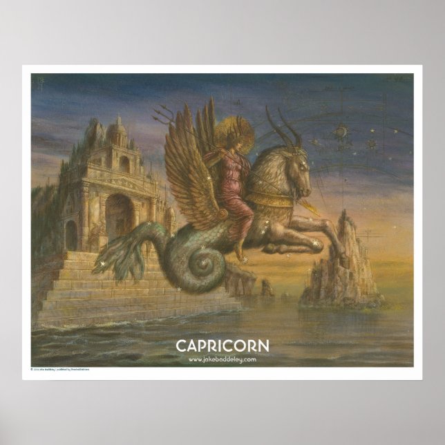 Zodiac Poster - Capricorn (Vorne)