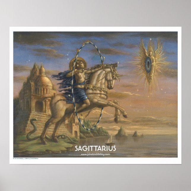 Zodiac Poster - Sagittarius (Vorne)