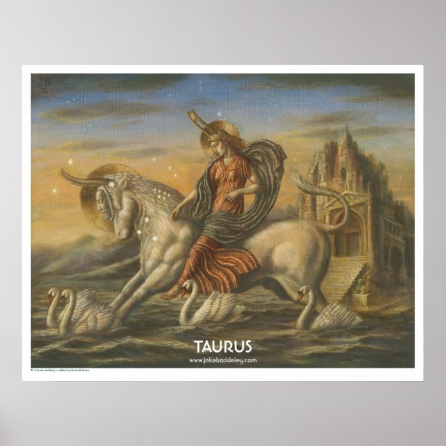Zodiac Poster - Taurus (Vorne)
