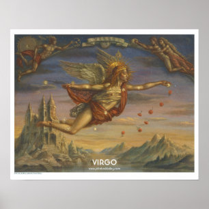 Zodiac Poster - Virgo