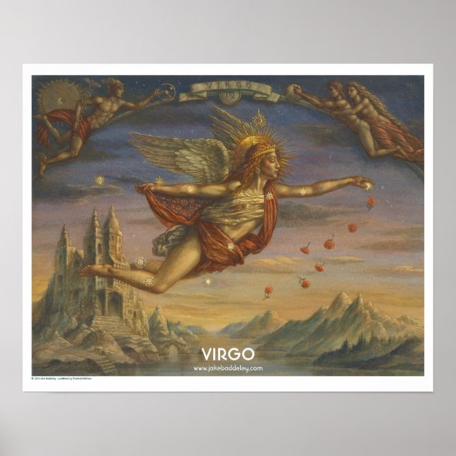 Zodiac Poster - Virgo (Vorne)