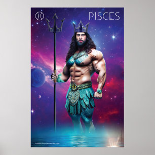Zodiac-Power: Fische Poster