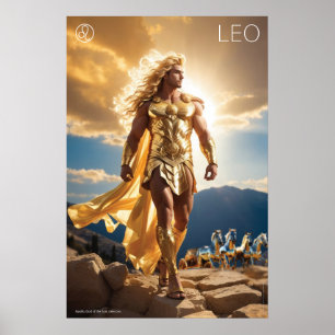 Zodiac Power: Leo Poster