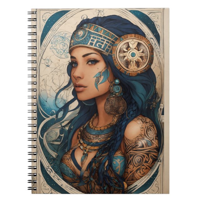 "Zodiac Princess Spiral Notebook" Notizblock (Vorderseite)