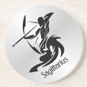 Zodiac Sagittarius Getränkeuntersetzer
