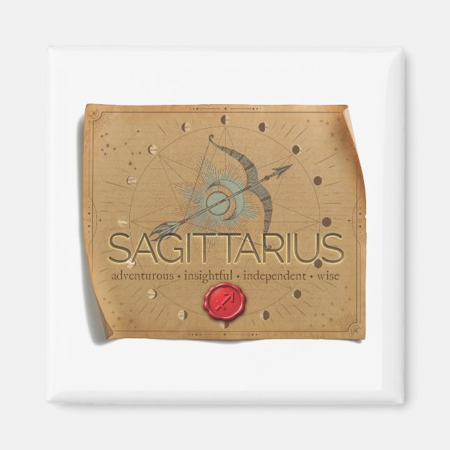 ZODIAC - Sagittarius - Magnet (Vorne)