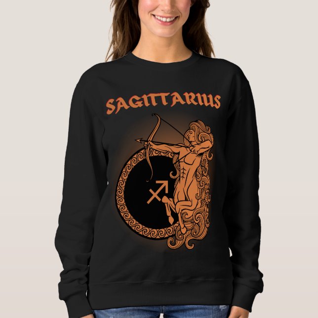 Zodiac Sagittarius Sweatshirt (Vorderseite)