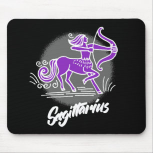 Zodiac Sagittarius Symbol Mousepad