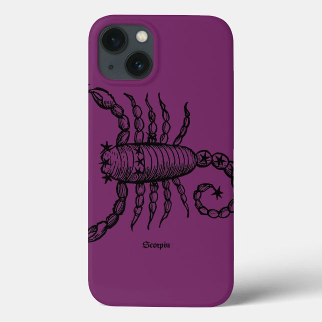 Zodiac: Scorpio, 1482 Case-Mate iPhone Hülle (Rückseite)