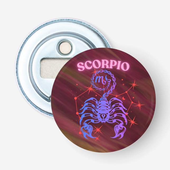 Zodiac Scorpio Flaschenöffner (Vorderseite)