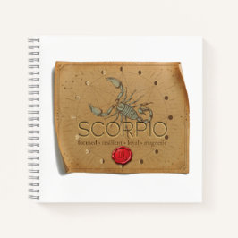 Zodiac - Scorpio - Journal Notizbuch